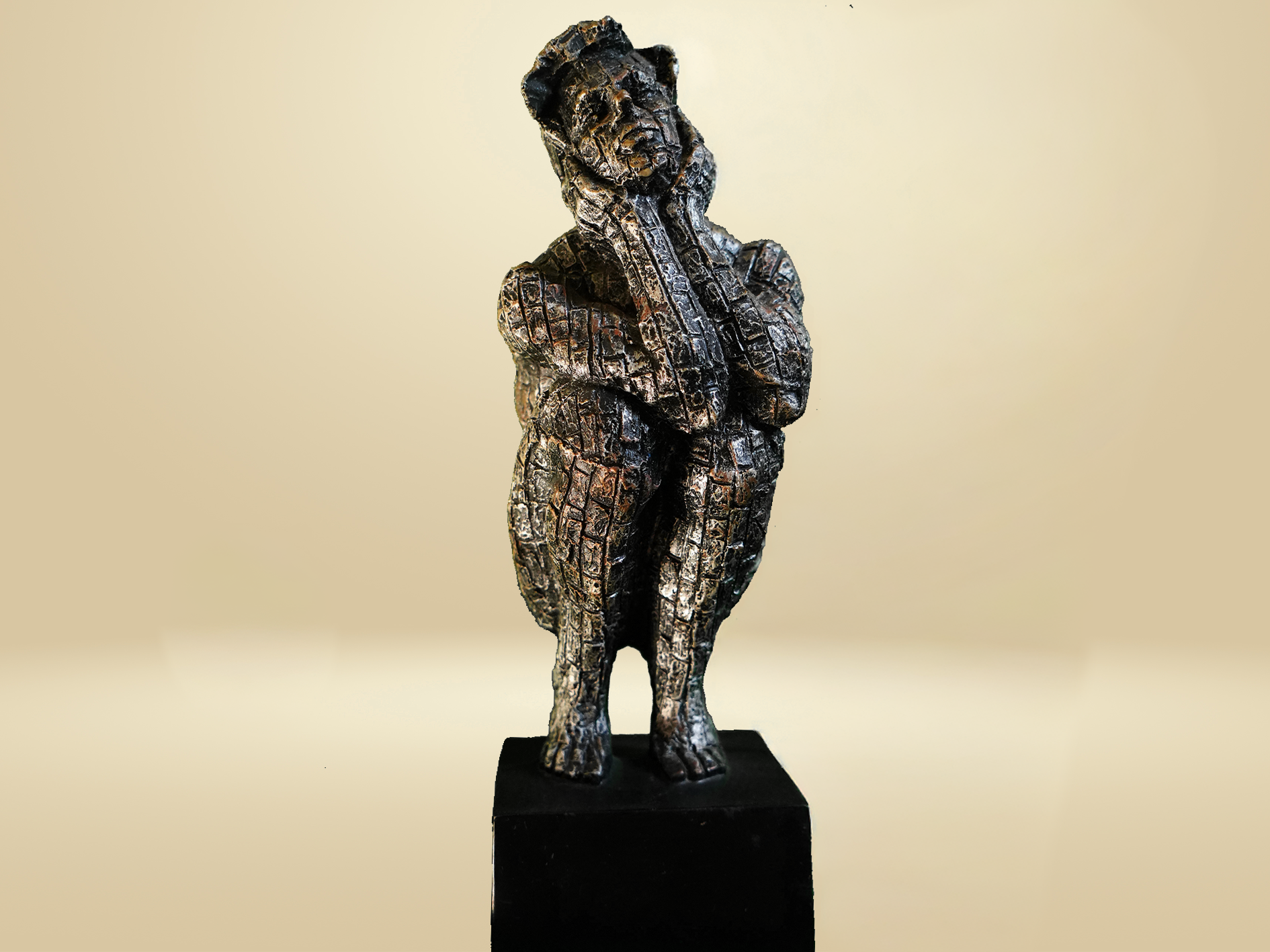 The "Contemplation" Trio: Modern Abstract Sculpture Set