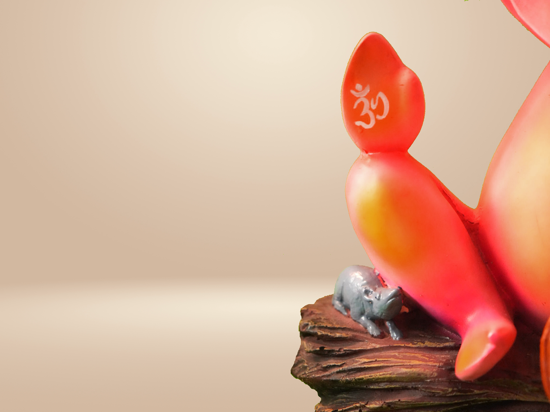The Divine Melody: Contemporary Lord Ganesha Sculpture
