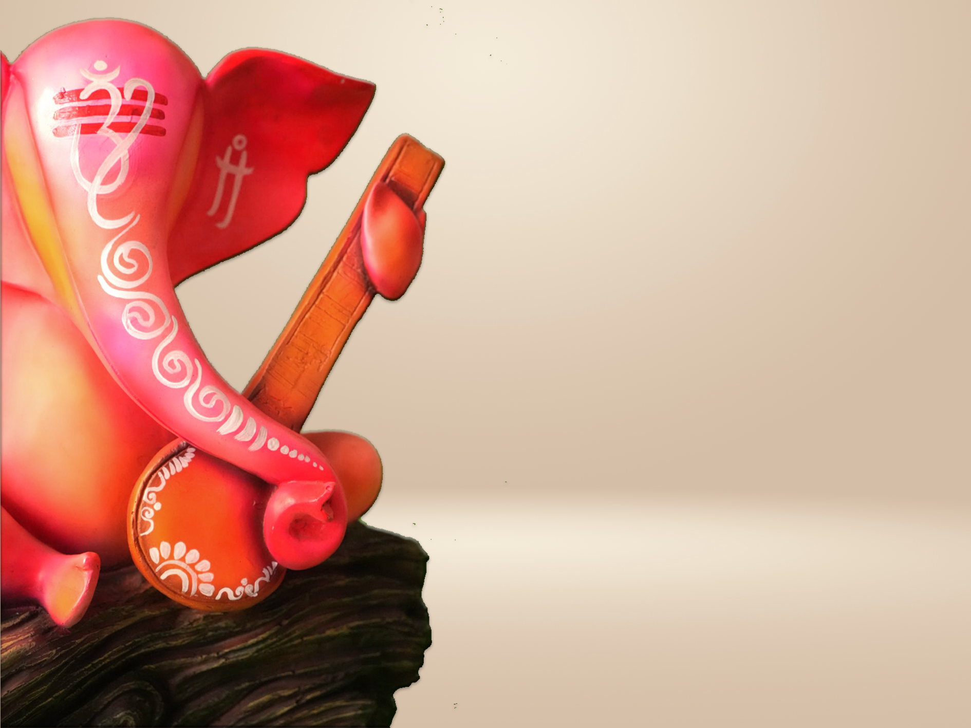 The Divine Melody: Contemporary Lord Ganesha Sculpture